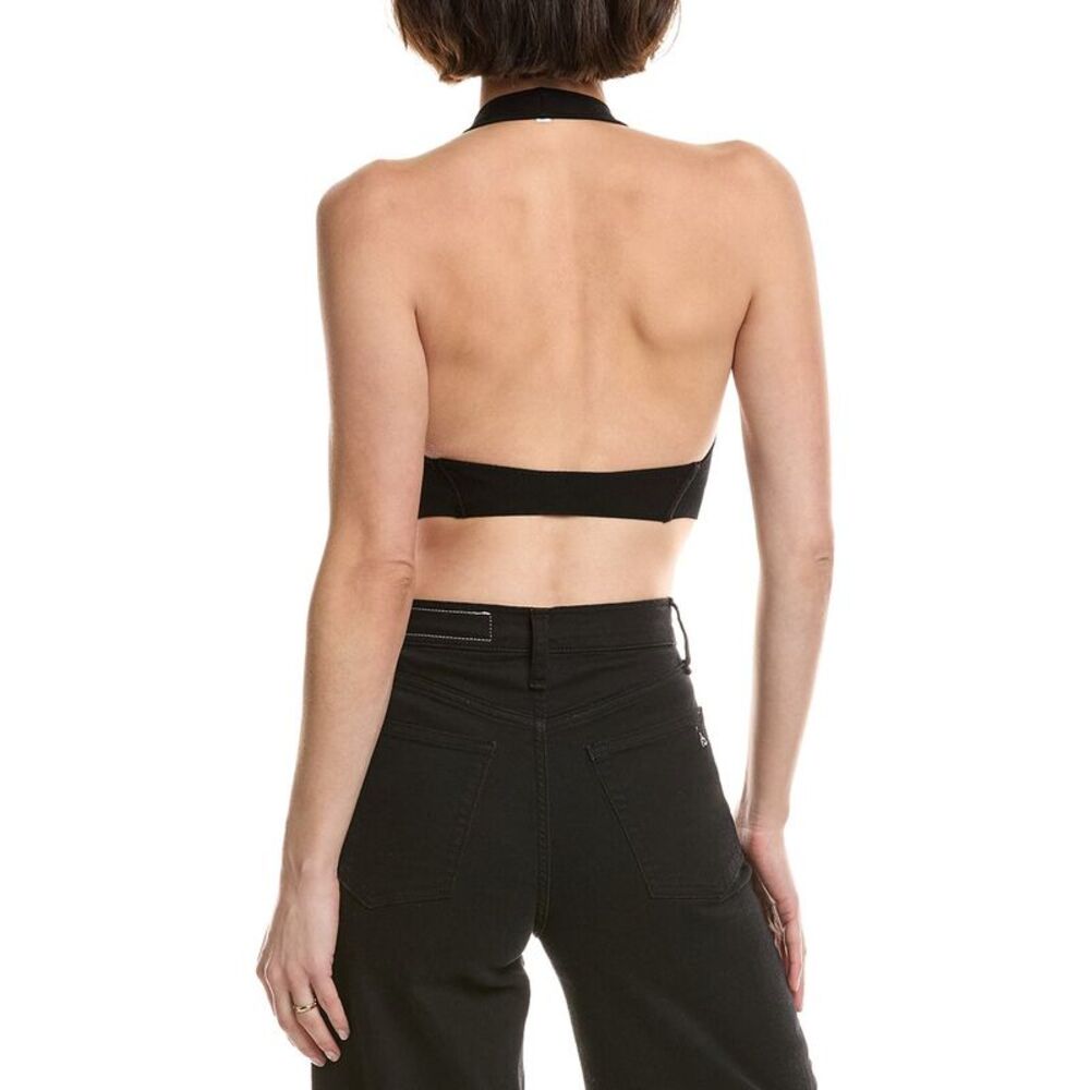 A.L.C. Womens Rory Top, Black - Picture 2 of 3